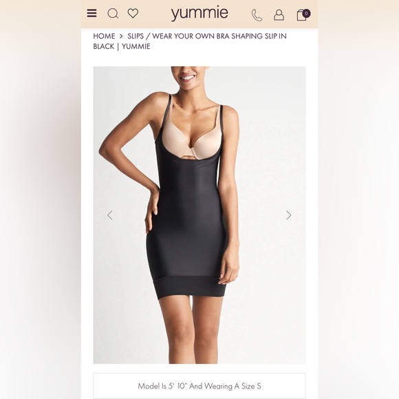 Yummie Bustless Slip Shapewear Women XL Shaping Smoothing Slimming Undergarment - Picture 5 of 13